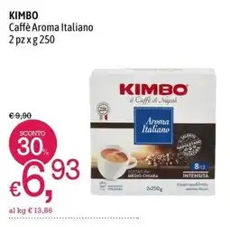 A&O Kimbo Caffè Aroma Italiano offerta