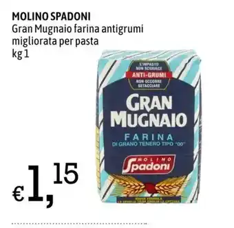 Gran Mugnaio farina antigrumi migliorata per pasta