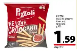 A&O Pizzoli Patatine We Love Croccanti offerta
