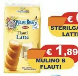 Magazzini del Risparmio Flauti Latte Mulino Bianco offerta