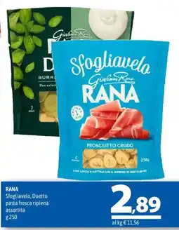 A&O Sfogliavelo Rana offerta