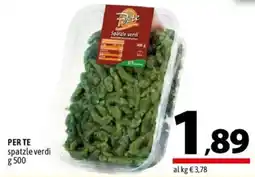 A&O Per te spatzle verdi offerta