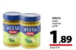 A&O Barilla pesto genovese senza aglio offerta