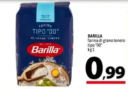 A&O Barilla farina di grano tenero tipo "00" offerta