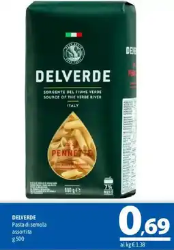 A&O Delverde pasta di semola assortita offerta