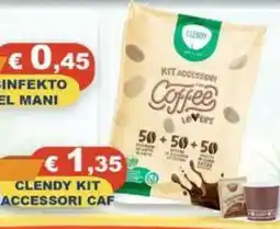 Magazzini del Risparmio Clendy kit accessori caf offerta