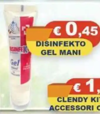 Disinfekto gel mani