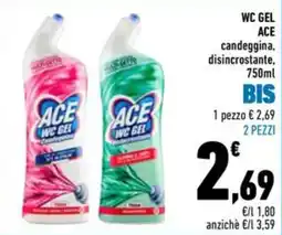 Conad Superstore WC GEL ACE offerta
