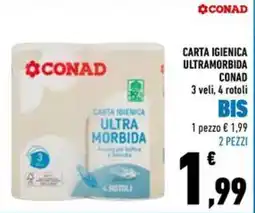 Conad Superstore Carta igienica ultra morbida Conad offerta