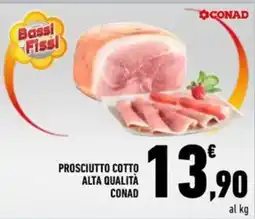 Conad Superstore Prosciutto cotto alta qualità Conad offerta