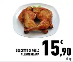 Conad Superstore Coscette di pollo all'americana offerta