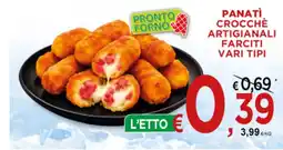 Jero Market Panatì crocchè artigianali farciti vari tipi offerta