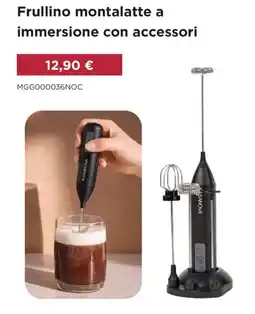 Kasanova Frullino montalatte a immersione con accessori offerta