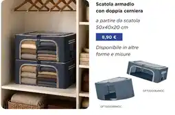 Kasanova Scatola armadio con doppia cerniera offerta