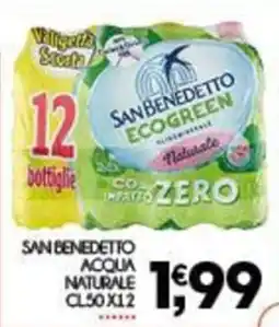 Enne Market San Benedetto acqua naturale offerta