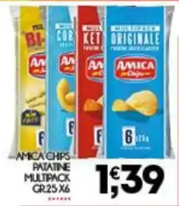 Enne Market Amica chips patatine multipack offerta