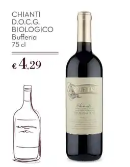 Conad Superstore Chianti D.O.C.G. Biologico Bufferia offerta