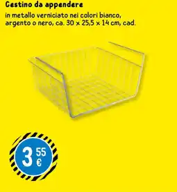 Tedi Cestino da appendere offerta