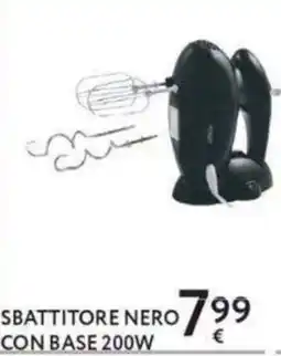 Le Mille Sbattitore nero offerta