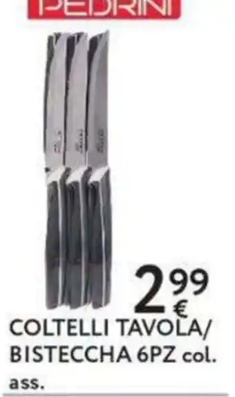 Pedrini coltelli tavola/bistecca
