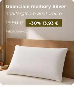 Kasanova Guanciale memory Silver offerta