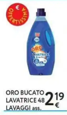 Le Mille Oro bucato lavatrice offerta