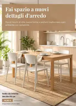 Kasanova Sedia da interno offerta