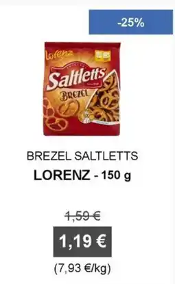 Orvea Brezel Saltletts Lorenz offerta