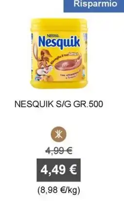 Orvea Nesquik offerta