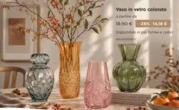 Kasanova Vaso in vetro colorato offerta