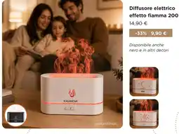 Kasanova Diffusore elettrico effetto fiamma 200 Kasanova offerta