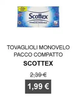 Orvea Tovaglioli monove lo Scottex offerta
