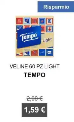 Orvea Veline light tempo offerta