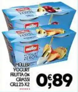 Enne Market Müller Yogurt Frutta 0% Grassi offerta