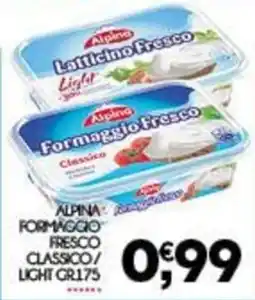 Enne Market Alpina Formaggio Fresco Classico offerta