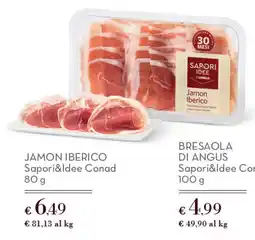 Conad Superstore Jamón Iberico SaporI&Idee Conad offerta