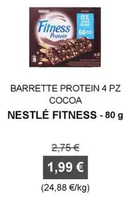 Orvea Barrette protein Nestlé Fitness offerta