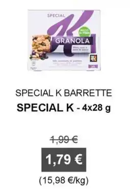 Orvea Special K barrette offerta
