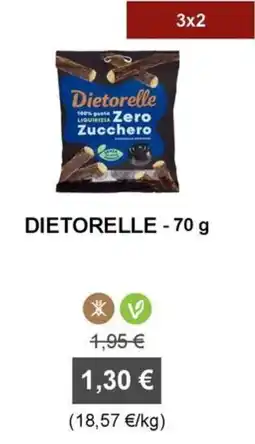 Orvea Dietorelle Zero Zucchero offerta