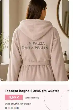 Kasanova Tappeto bagno Quotes offerta