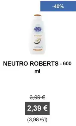 Orvea Neutro Roberts Sensibile offerta