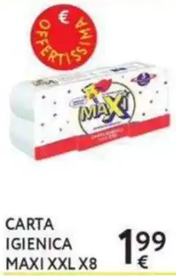 Le Mille Carta igienica Maxi offerta
