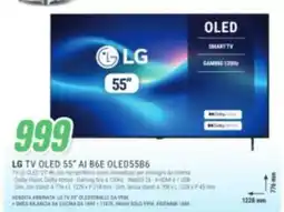 Leonardelli LG TV OLED 55" AI B6E OLED55B6 offerta