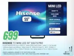 Leonardelli Hisense TV Mini LED 55" offerta