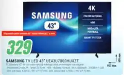 Leonardelli Samsung TV LED 43" UE43U7000HUXZT offerta