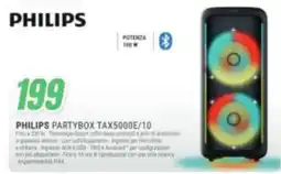 Leonardelli Philips Partybox Tax5000e/10 offerta