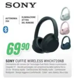Leonardelli Sony cuffie wireless whch720nb offerta