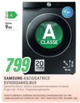Leonardelli Samsung asciugatrice offerta