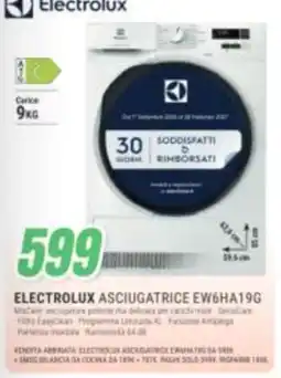 Leonardelli Electrolux asciugatrice offerta
