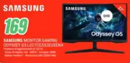 Leonardelli Samsung monitor gaming Odyssey G5 offerta